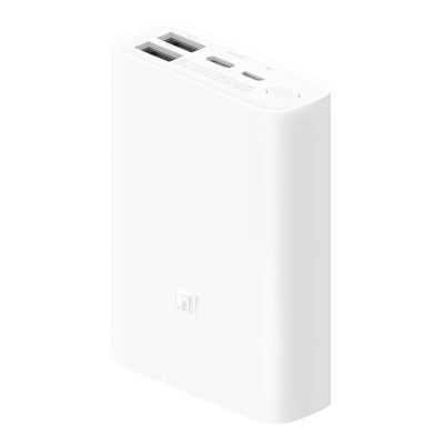Современный аккумулятор Xiaomi Mi Power Bank 3 Ultra Compact 10000 мАч 22,5 Вт (PB1022ZM) Белый (BHR4268CN) - изображение 1