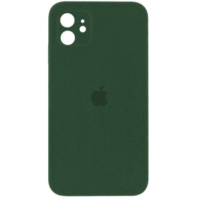 Чохол для смартфона Silicone Full Case AA Camera Protect for Apple iPhone 11 кругл 40,Atrovirens - зображення 1