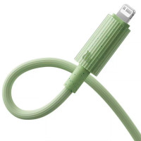 Кабель Baseus Habitat Series Fast Charging Cable Type-C to iP 20W 1m Natural Green (Колір Natural Green) - фото № 5
