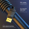 Кабель Vention DisplayPort  4К Cable 1M Black (HACBF) - зображення 3