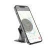 Автотримач для телефона BOROFONE BH63 Graceful magnetic Car holder Black Silver (Черный)- № 4