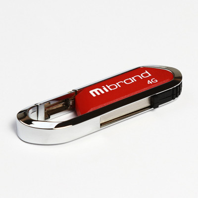 Flash Mibrand USB 2.0 Aligator 4Gb Dark Red - изображение 1