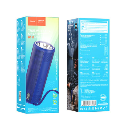 Портативна колонка HOCO HC11 Bora sports BT speaker Blue - зображення 3