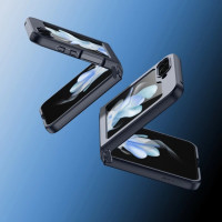 Чохол для смартфона DUX DUCIS Aimo for Samsung Flip 5 Black (Колір 7073) - фото № 8