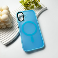 Чохол для смартфона Cosmic Magnetic Color HQ for Apple iPhone 16 Light Blue (Цвет Light Blue) - фото № 5