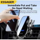 Автотримач для телефона з БЗП ESSAGER EZJWX-LG01-Z Black