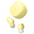 Бездротові навушники Baseus Encok True Wireless Earphones WM01 Yellow