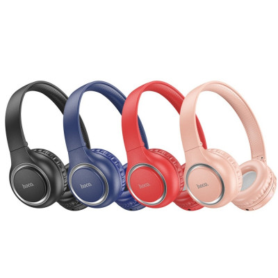 Навушники HOCO W41 Charm BT headphones Pink - зображення 2