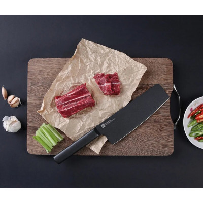 Набір ножів з 2 предметів Xiaomi HuoHou Heat Knife Set Black 2 pcs - зображення 8