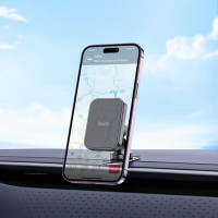 Автотримач для телефона HOCO H33 Cheetah magnetic car holder(center console) Black (Колір 7073) - фото № 7