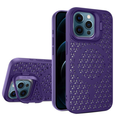 Чохол для смартфона Cosmic Grater Stand for Apple iPhone 12 Pro Max Purple - изображение 1