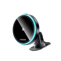 Автотримач для телефона з БЗП ESSEGER element magnetic wireless charging car holder 15W Black