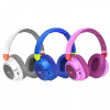 Бездротові навушники HOCO W43 Adventure BT headphones Blue (Синий)- № 2