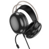 Навушники HOCO W109 Plus Rich USB7.1 channel gaming headphones Black - зображення 5
