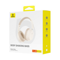 Бездротові навушники Baseus Bass 35 Max Wireless Headphones Stellar White  - фото № 2
