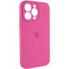 Чохол для смартфона Silicone Full Case AA Camera Protect for Apple iPhone 14 Pro Max 32,Dragon Fruit - изображение 3