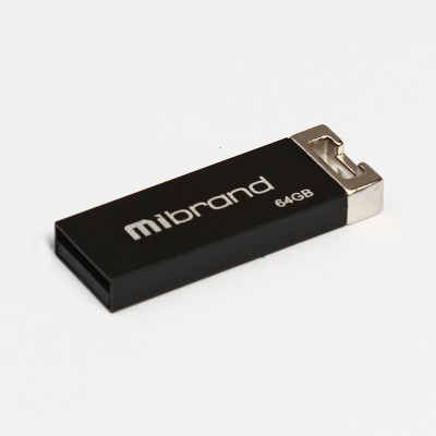 Flash Mibrand USB 2.0 Chameleon 64Gb Black - зображення 1