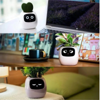 Інтерактивний розумний горщик для рослин Ivy Smart Planter Tuya AI, Pink (Колір 7089) - фото № 7
