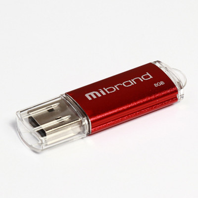 Flash Mibrand USB 2.0 Cougar 8Gb Red (MI2.0/CU8P1R) - изображение 1