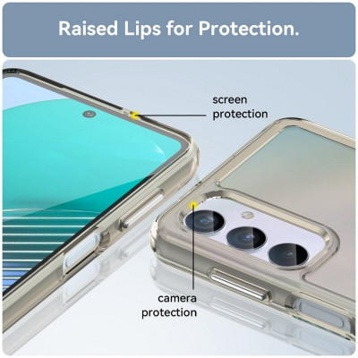 Чохол для смартфона Cosmic Clear Color 2 mm for Samsung Galaxy M54 5G Transparent Black (ClearColorM54TrBlack) - изображение 6