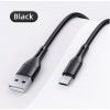 Кабель Usams US-SJ502 U68 Micro Charging & Data Cable 1m Black (SJ502USB01) - зображення 2