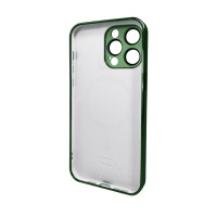 Чохол для смартфона AG Glass Sapphire Frame MagSafe Logo for Apple iPhone 14 Pro Cangling Green (Колір Cangling Green) - фото № 2