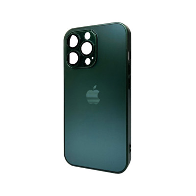 Чохол для смартфона AG Glass Matt Frame Color Logo for Apple iPhone 12 Pro Max Cangling Green - зображення 1