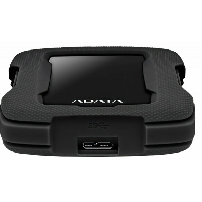 PHD External 2.5'' ADATA USB 3.1 DashDrive Durable HD330 1TB Black - зображення 3