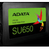 Твердотельный накопитель ADATA Ultimate SU650 240 ГБ 2,5 дюйма SATA III 3D NAND TLC (ASU650SS-240GT-R) - изображение 2