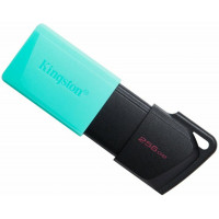 Флеш-накопичувач Kingston USB 3.2 DT Exodia M 256GB Black/Teal (Колір Черный) - фото № 2