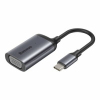 USB-Hub Baseus Enjoyment Series Type-C to VGA+PD HUB Convertor (Колір Space Gray) - фото № 3
