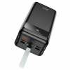 Зовнішній акумулятор HOCO J86B Electric 22.5W fully compatible power bank(60000mAh) Black - изображение 2