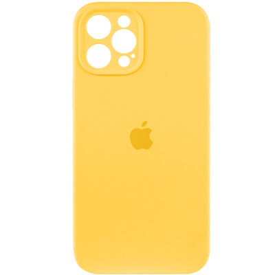 Чохол для смартфона Silicone Full Case AA Camera Protect for Apple iPhone 12 Pro Max 56,Sunny Yellow (FullAAi12PM-56) - зображення 1