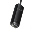 USB-Hub Baseus Lite Series Ethernet Adapter USB-A to RJ45 LAN Port (1000Mbps) Black (7073)- № 4