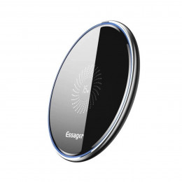 Бездротовий зарядний пристрій Essager Mirrow Desktop 15W Qi Magnetic Wireless Phone Charger (With 1 m Cable Type-C For charging)  black (EWXZMX-JMB01)