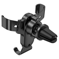 Автотримач для телефона BOROFONE BH74 Rock air outlet gravity car holder Black (Колір Черный) - фото № 4