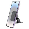 Автотримач для телефона HOCO H33 Cheetah magnetic car holder(center console) Black (7073)- № 5