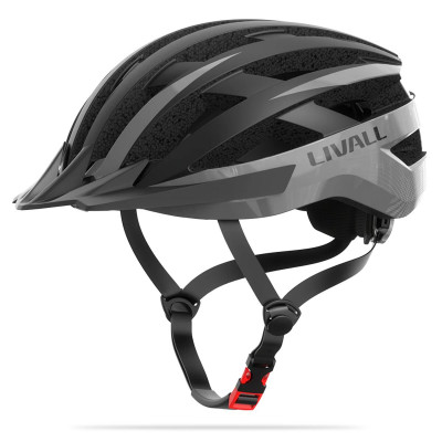 Захисний шолом Livall MT1 NEO (L) Black Grey (58-62см), акустика, мікрофон, сигнали поворотів та стопів, додаток, пульт BR80, Bluetooth - изображение 1