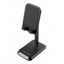 Тримач для телефона Height Adjustable Desktop Cell Phone Stand Black Aluminum Alloy Type (KCQB0)