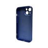 Чохол для смартфона AG Glass Matt Frame Color Logo for Apple iPhone 15 Navy Blue (Navy Blue)- № 2