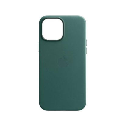 Чохол для смартфона Leather AAA Full Magsafe IC for iPhone 14 Pine Green - изображение 1