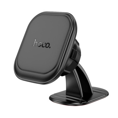 Тримач для мобільного HOCO H30 Brilliant magnetic car holder(center console) Black - зображення 1