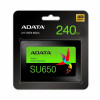 Твердотельный накопитель ADATA Ultimate SU650 240 ГБ 2,5 дюйма SATA III 3D NAND TLC (ASU650SS-240GT-R) - изображение 7