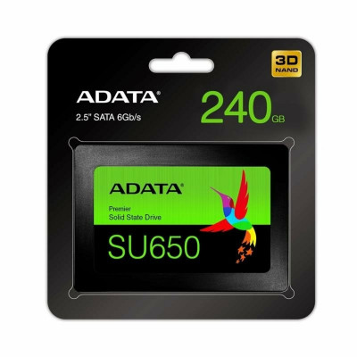 Твердотельный накопитель ADATA Ultimate SU650 240 ГБ 2,5 дюйма SATA III 3D NAND TLC (ASU650SS-240GT-R) - изображение 7