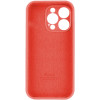 Чохол для смартфона Silicone Full Case AA Camera Protect for Apple iPhone 15 Pro Max 18,Peach - зображення 2