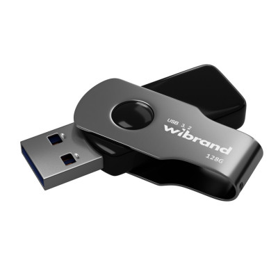 Flash Wibrand USB 3.2 Gen1 Lizard 128GB Black - зображення 2