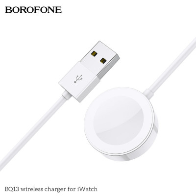 Бездротовий зарядний пристрій BOROFONE BQ13 wireless charger for iWatch White (BQ13W) - изображение 2