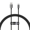 Кабель Baseus Superior Series Fast Charging Data Cable USB to Type-C 100W 1m Cluster Black k57782 - № 1 Кабель Baseus Superior Series Fast Charging Data Cable USB to Type-C 100W 1m Cluster Black (Cluster Black) Baseus - № 1