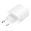 Мережевий зарядний пристрій BOROFONE BA89A Destello PD30W+QC3.0 charger (EU) White (Білий)- № 7