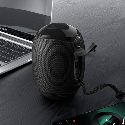 Портативна колонка BOROFONE BR6 Miraculous sports wireless speaker Black - зображення 2